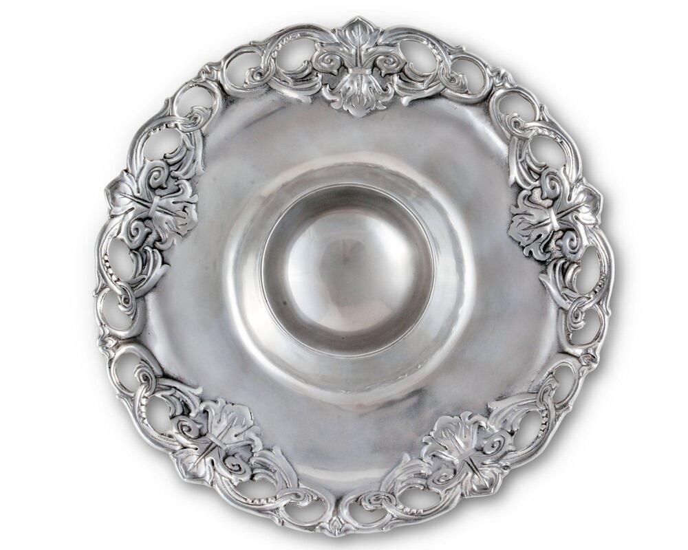 Fleur-De-Lis Chip and Dip Tray by Arthur Court Designs 5