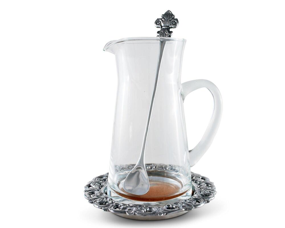 Fleur-De-Lis Pitcher Set by Arthur Court Designs 2