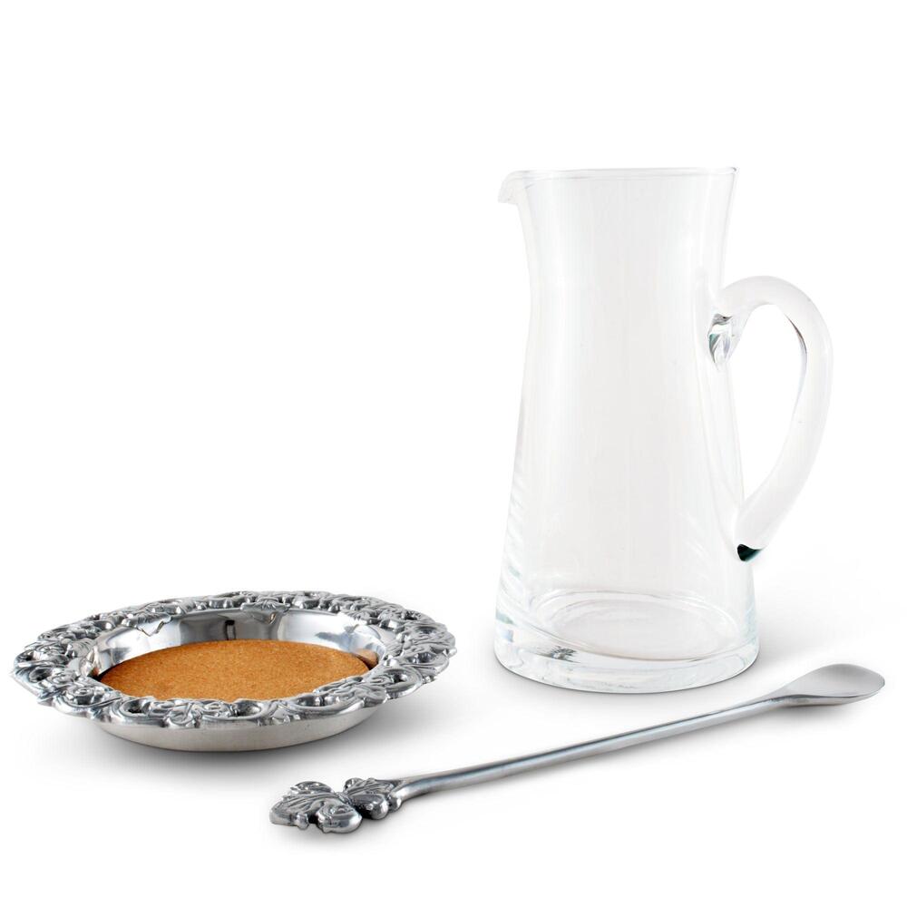 Fleur-De-Lis Pitcher Set by Arthur Court Designs