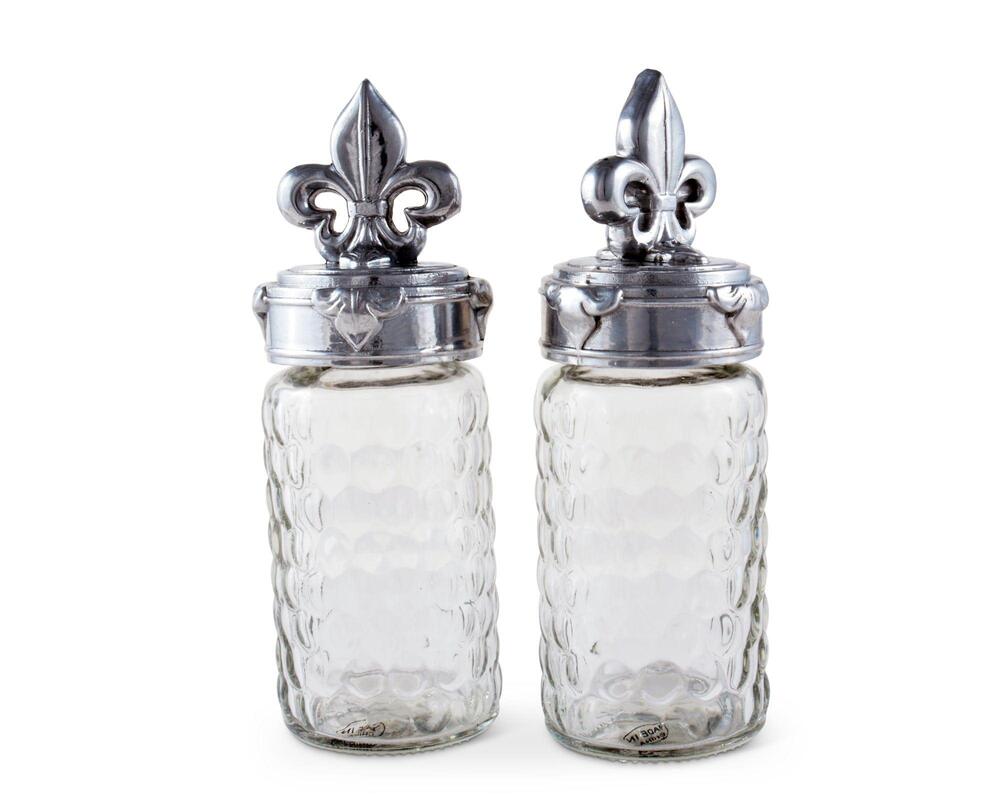 Fleur-De-Lis Salt & Pepper Set by Arthur Court Designs 1