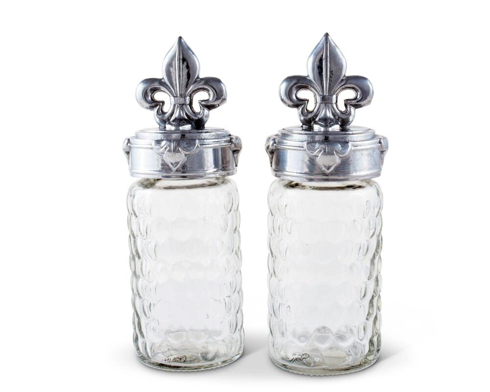 Fleur-De-Lis Salt & Pepper Set by Arthur Court Designs 2