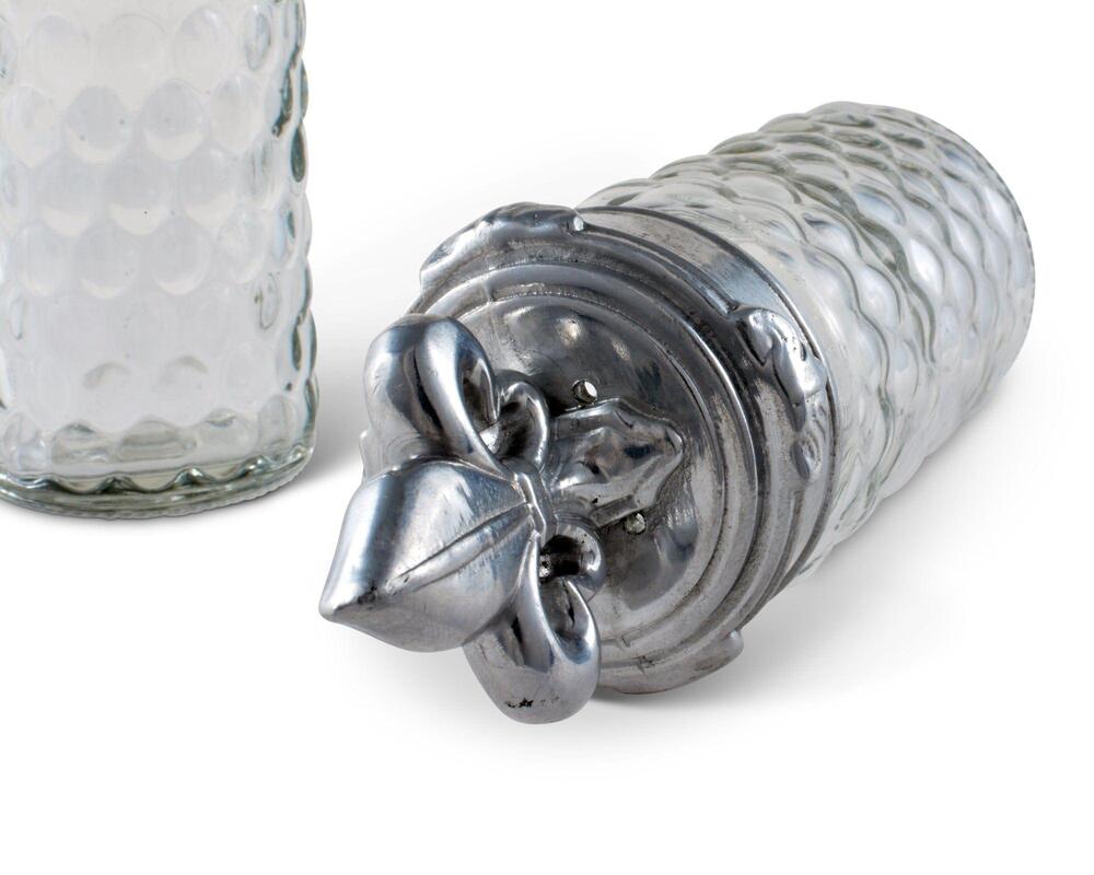 Fleur-De-Lis Salt & Pepper Set by Arthur Court Designs 4