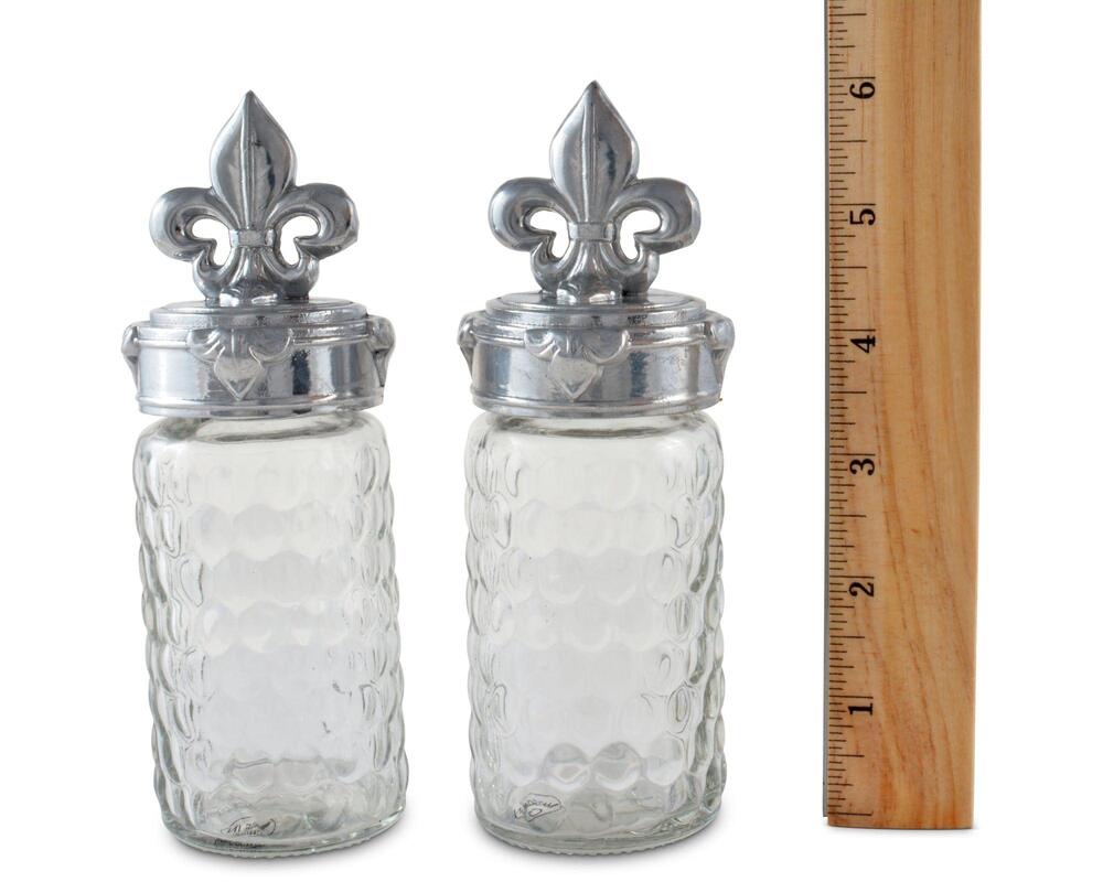 Fleur-De-Lis Salt & Pepper Set by Arthur Court Designs 5
