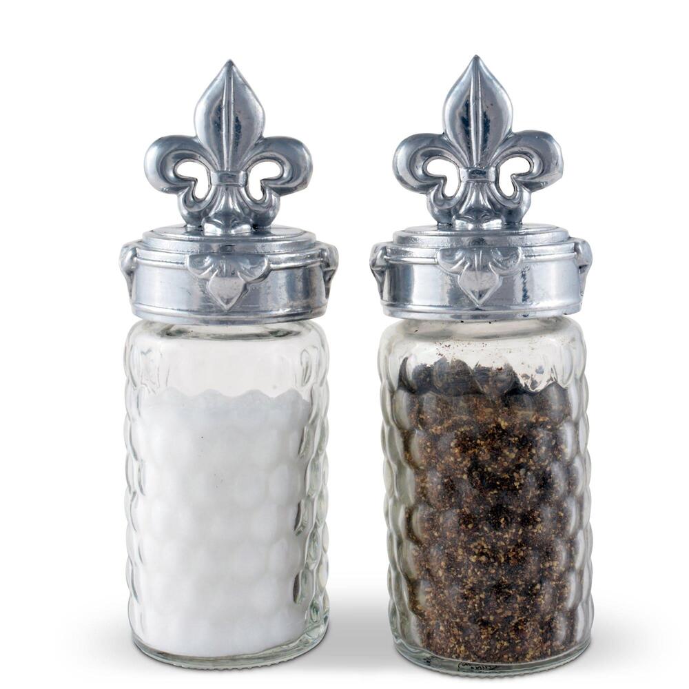 Fleur-De-Lis Salt & Pepper Set by Arthur Court Designs