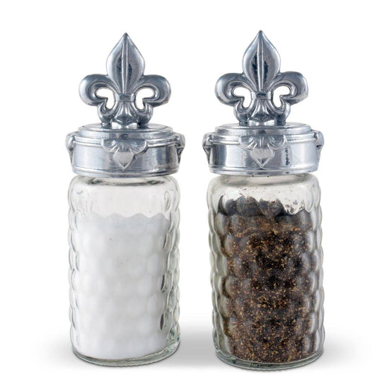 Fleur-De-Lis Salt & Pepper Set by Arthur Court Designs