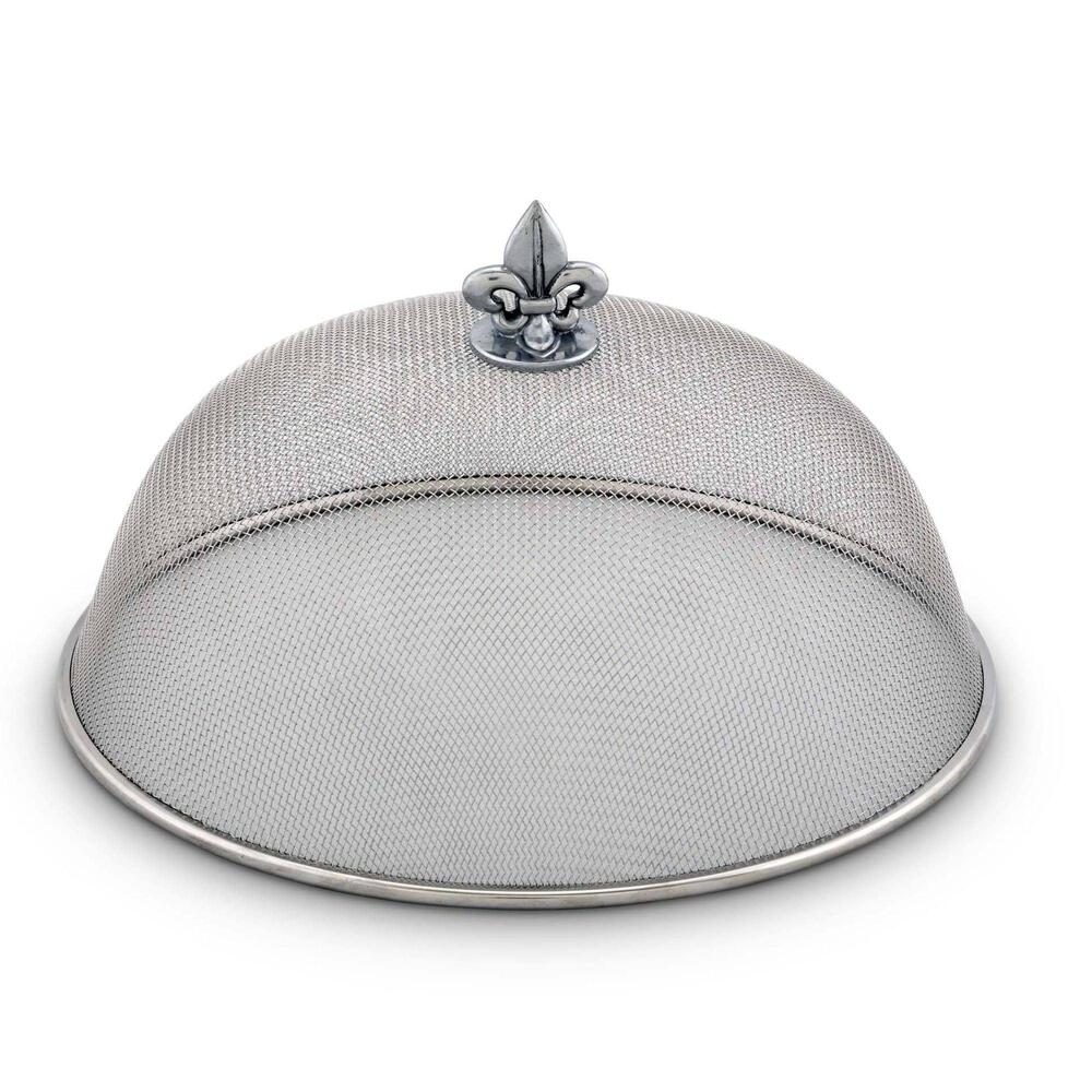 Fleur De Lis Stainless Mesh Picnic Cover by Arthur Court Designs