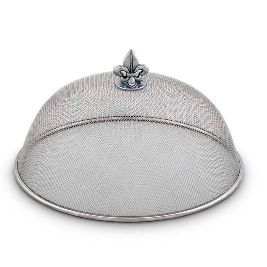 Fleur De Lis Stainless Mesh Picnic Cover by Arthur Court Designs