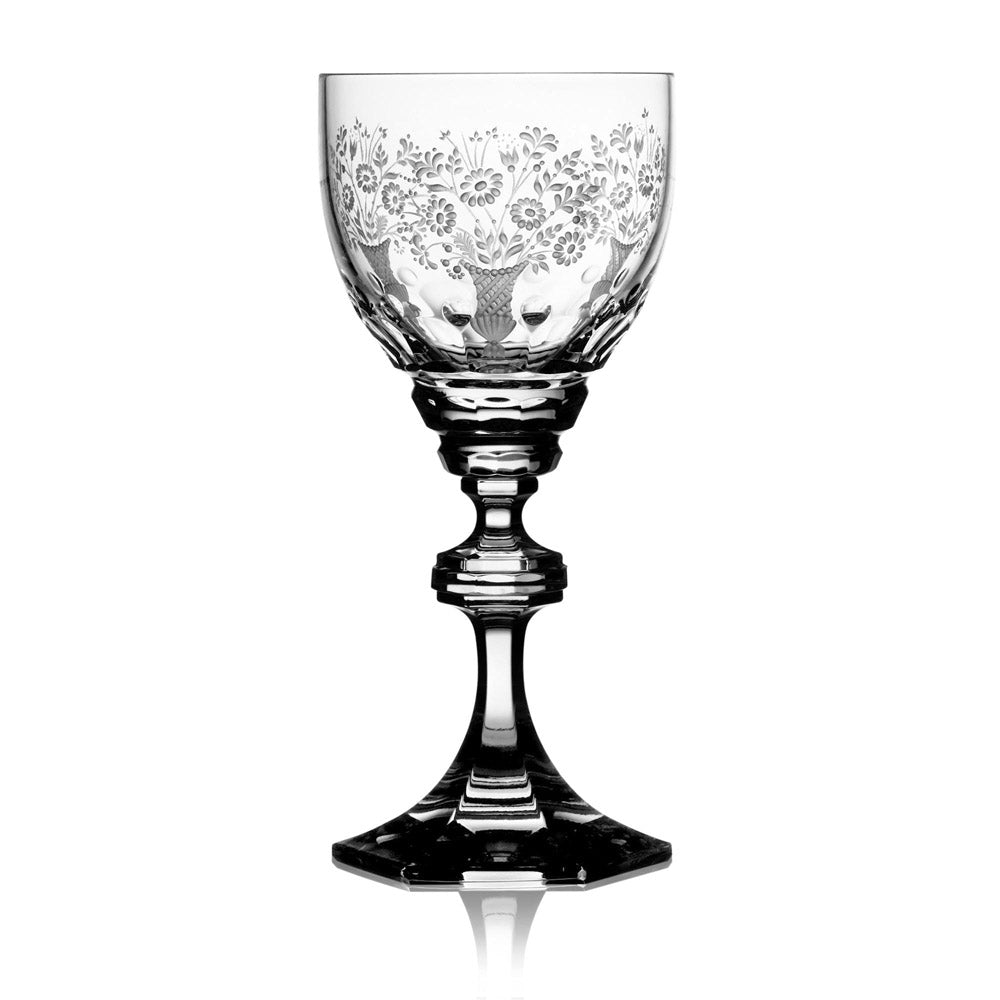 Florence Clear Wine Glass by Varga Crystal