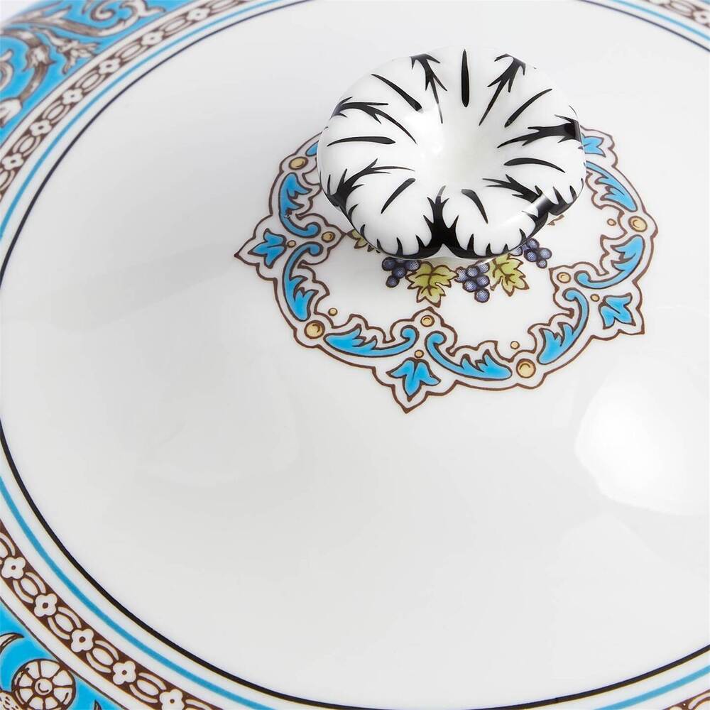 Florentine Turquoise Covered Vegetable Dish 42.5 cm by Wedgwood Additional Image - 2