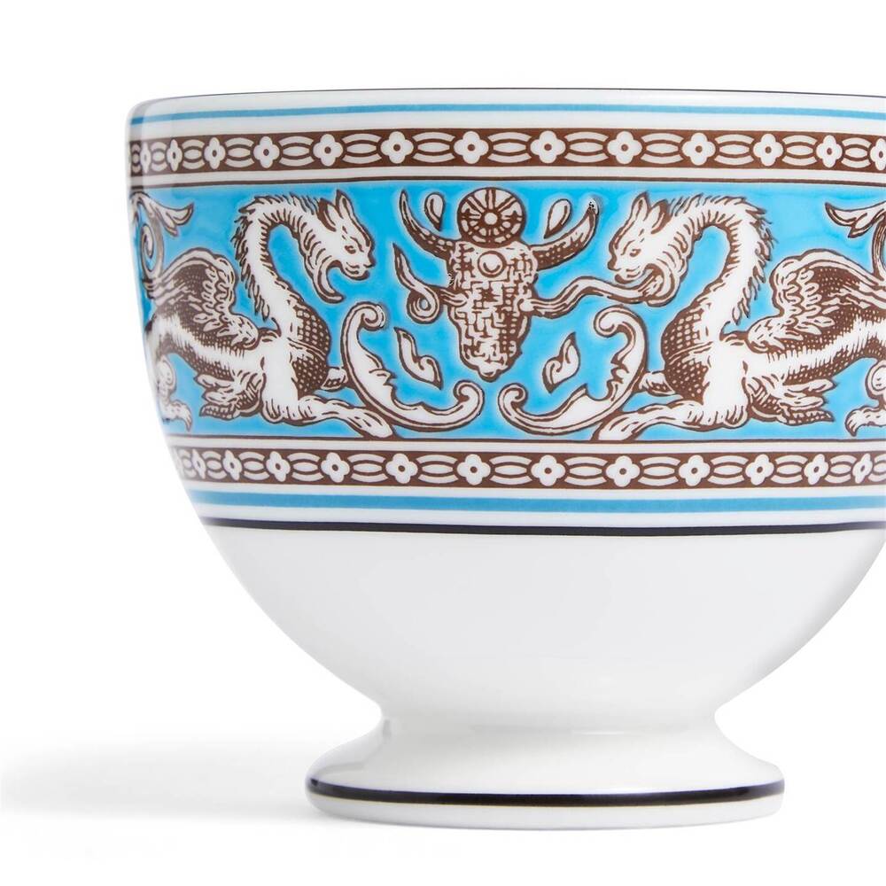 Florentine Turquoise Leigh Teacup And Saucer by Wedgwood Additional Image - 3
