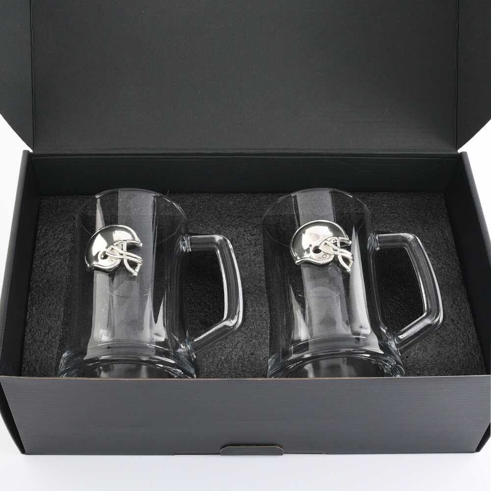 Football Beer Mugs - Set of 2 by Arthur Court Designs 2