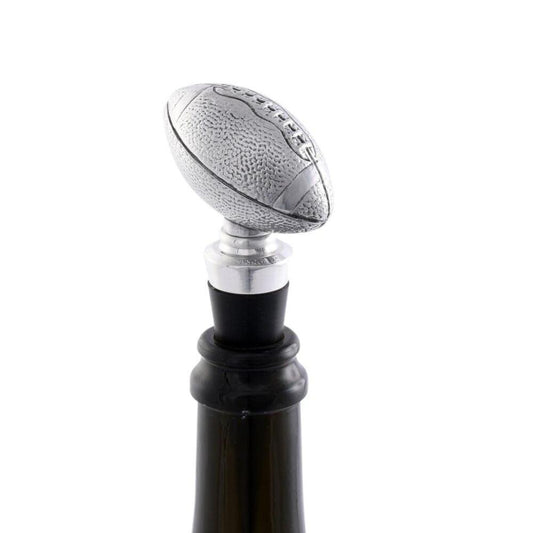 Football Bottle / Wine Stopper by Arthur Court Designs