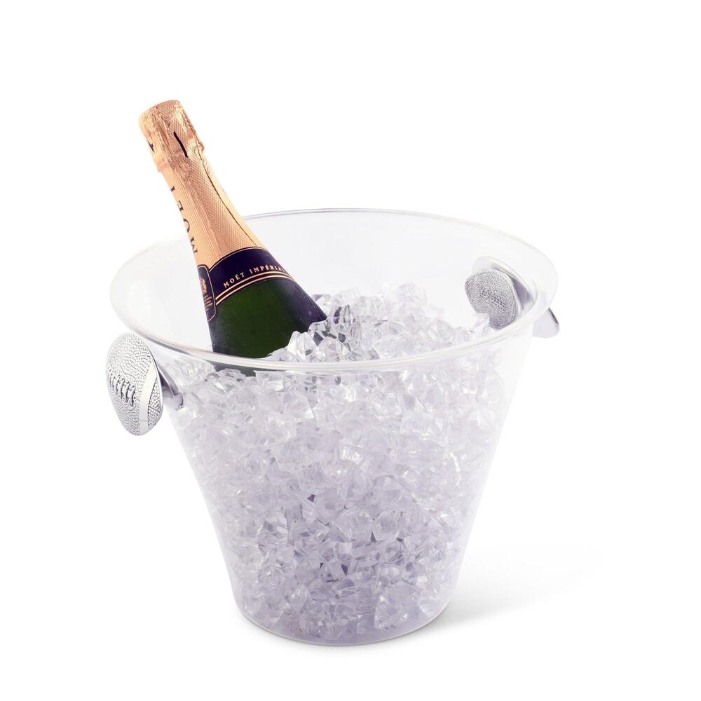 Football Handle Acrylic Ice Bucket by Arthur Court Designs 4