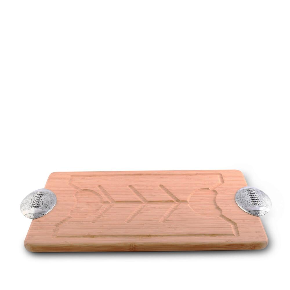 Football Handle Cutting / Cheese Board by Arthur Court Designs 1