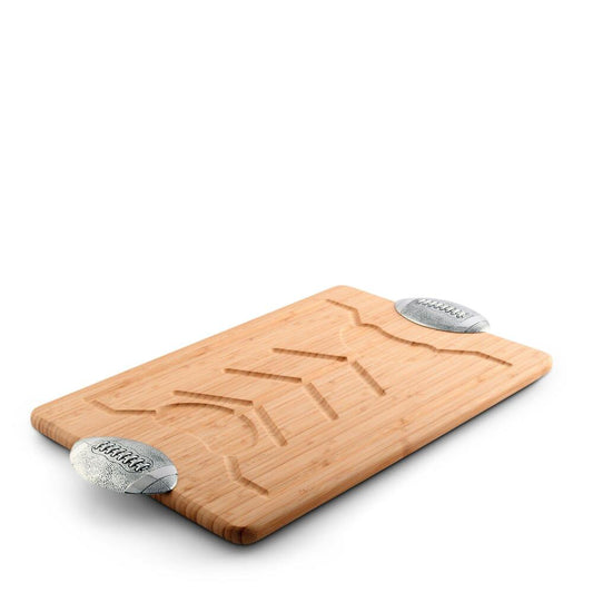 Football Handle Cutting / Cheese Board by Arthur Court Designs