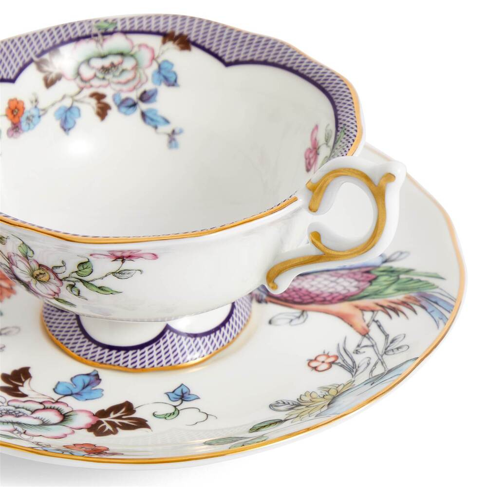 Fortune Teacup & Saucer by Wedgwood Additional Image - 2
