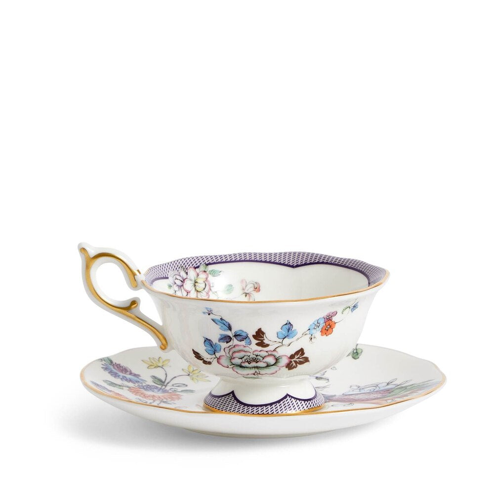 Fortune Teacup & Saucer by Wedgwood Additional Image - 4