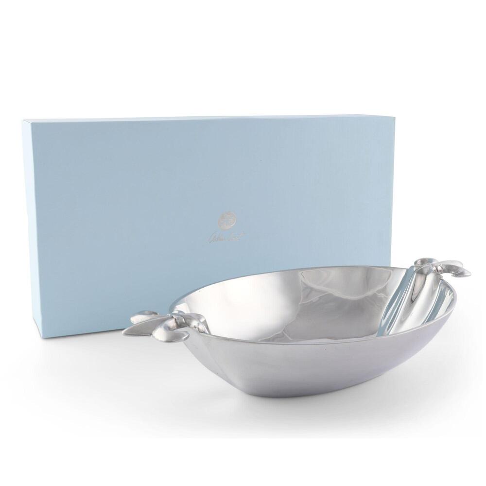 French Lily Oval Bowl by Arthur Court Designs 4