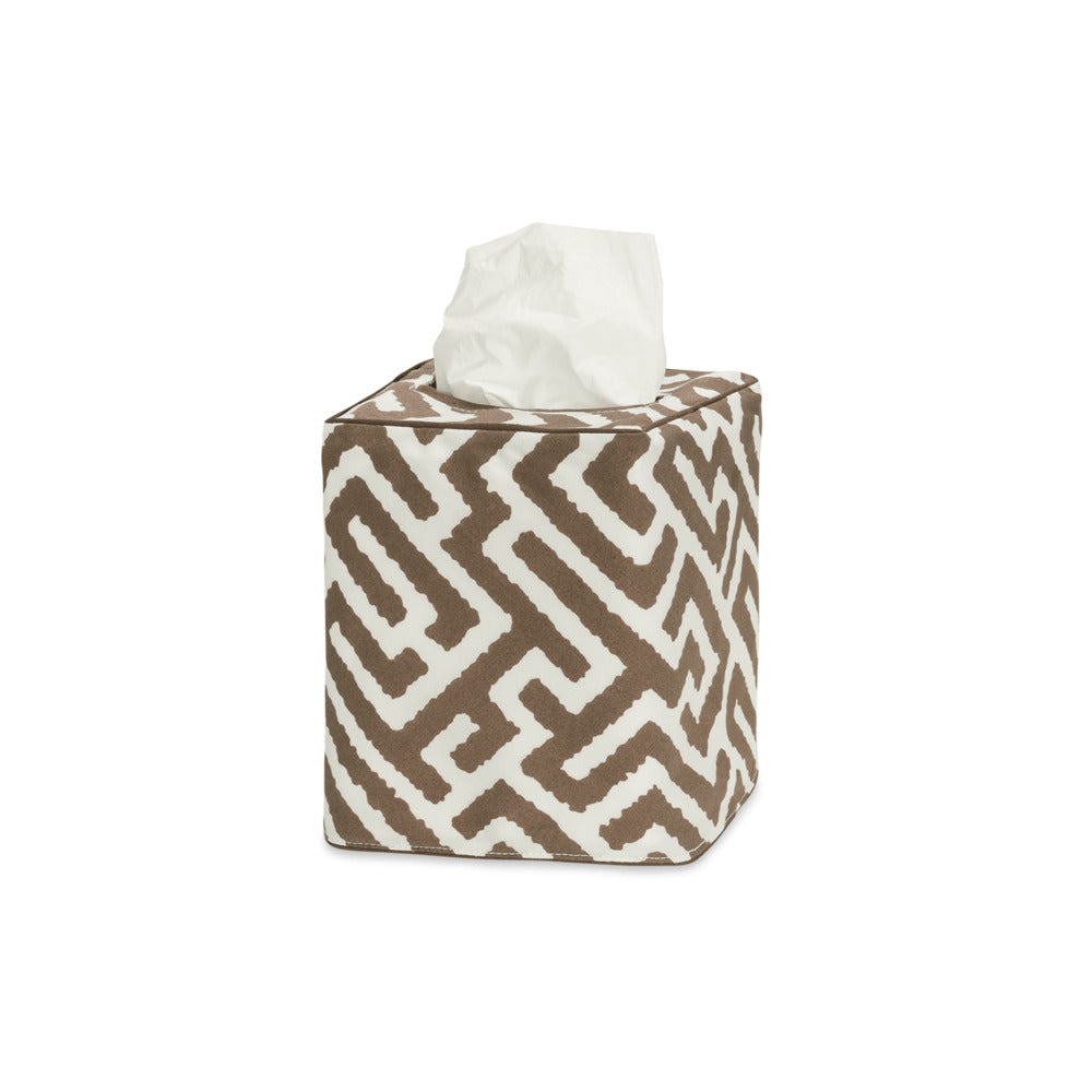 Gabriel Tissue Box Cover Mocha