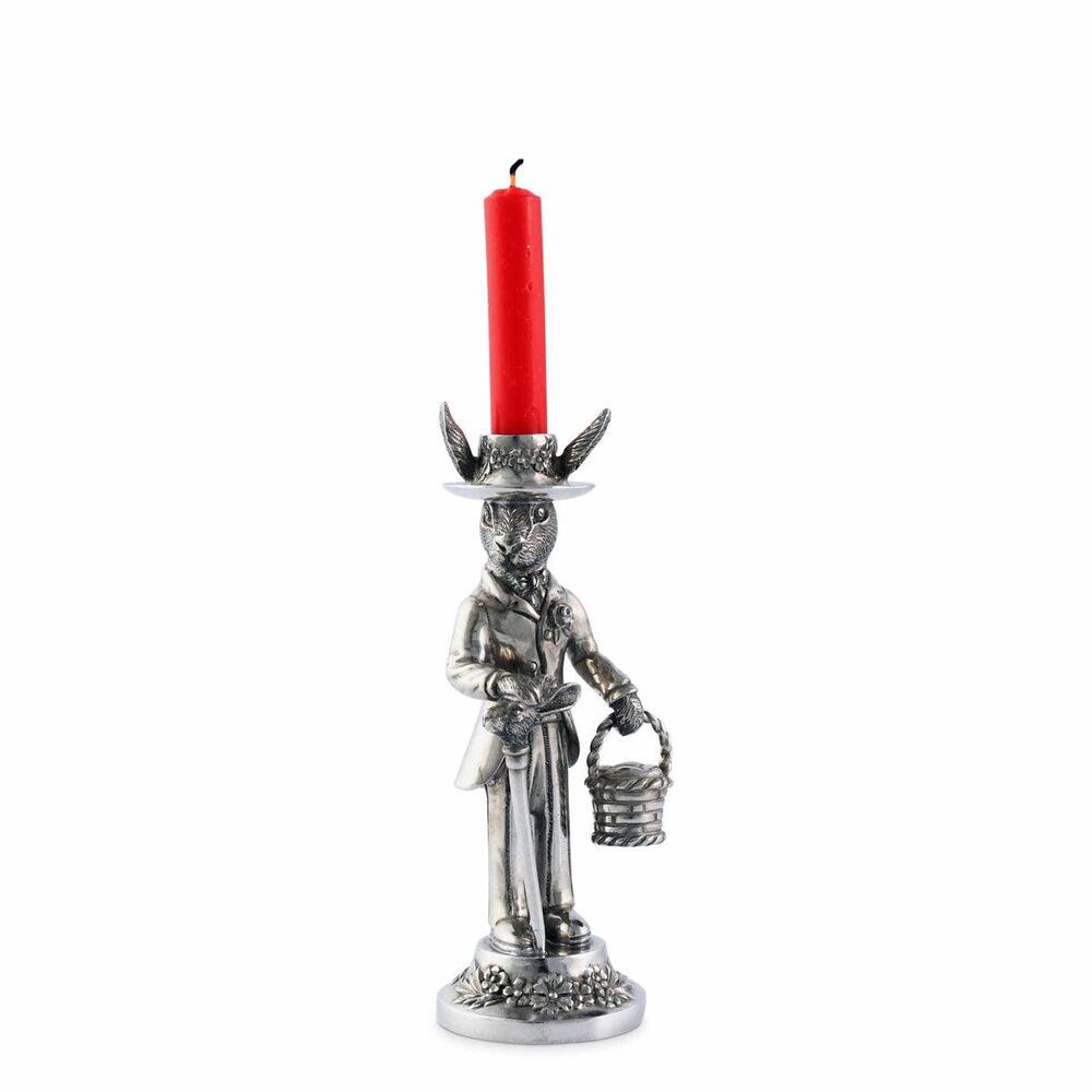 Gentleman Hare Short Candlestick by Vagabond House 1