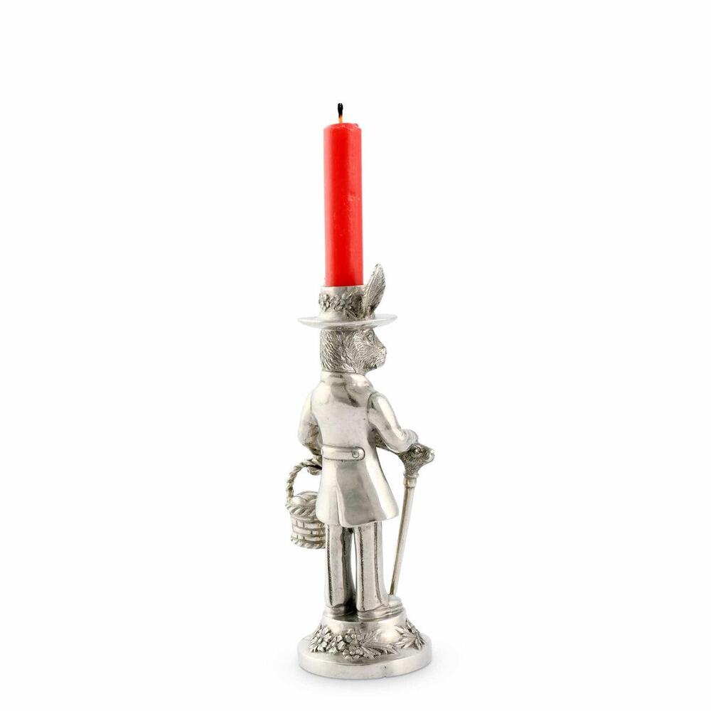 Gentleman Hare Short Candlestick by Vagabond House 4