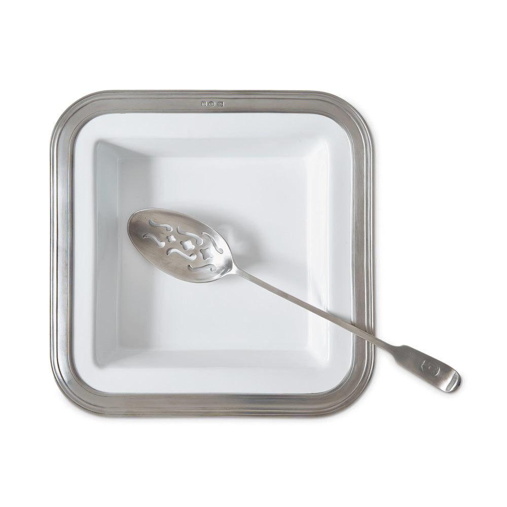 Gianna Square Serving Dish by Match Pewter