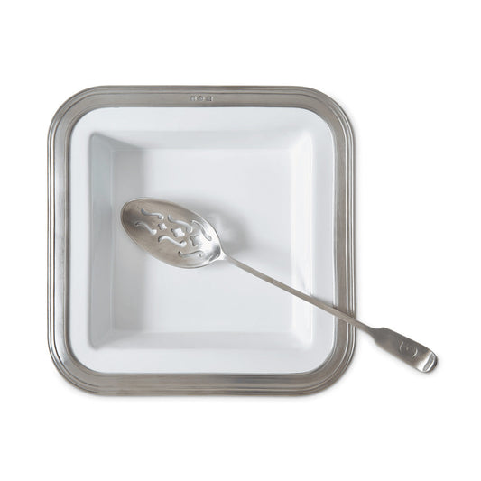 Gianna Square Serving Dish by Match Pewter