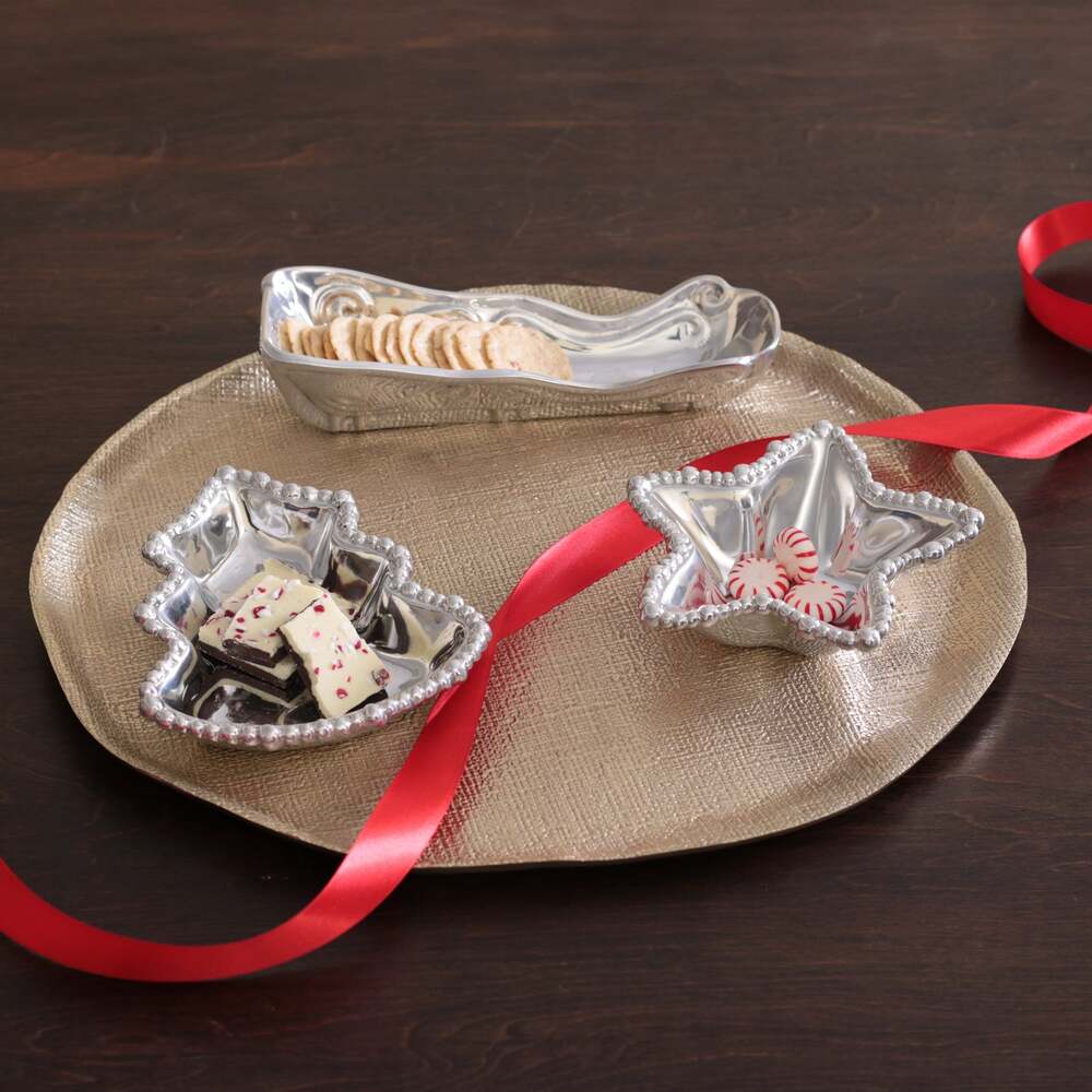 Giftables Holiday Christmas Tree Mini Platter by Beatriz Ball 2