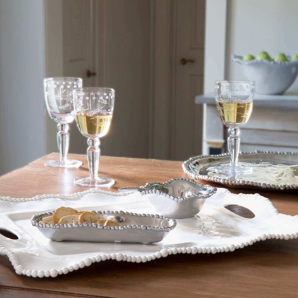 Giftables Organic Pearl Cracker Tray by Beatriz Ball 2