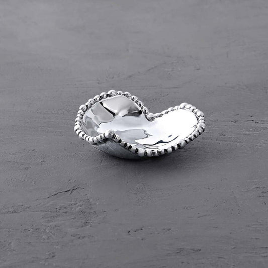 Giftables Organic Pearl Heart Bowl by Beatriz Ball