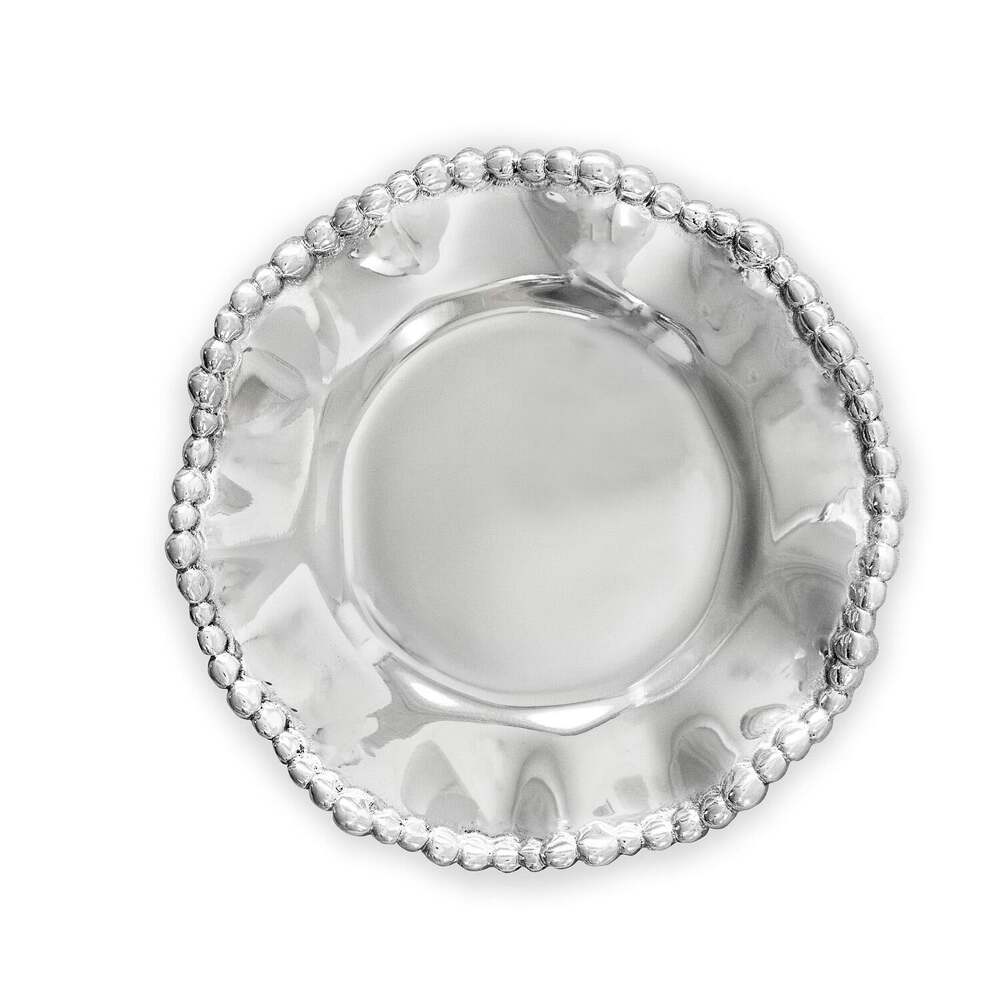 Giftables Organic Pearl Plain Round Wine Plate by Beatriz Ball 1