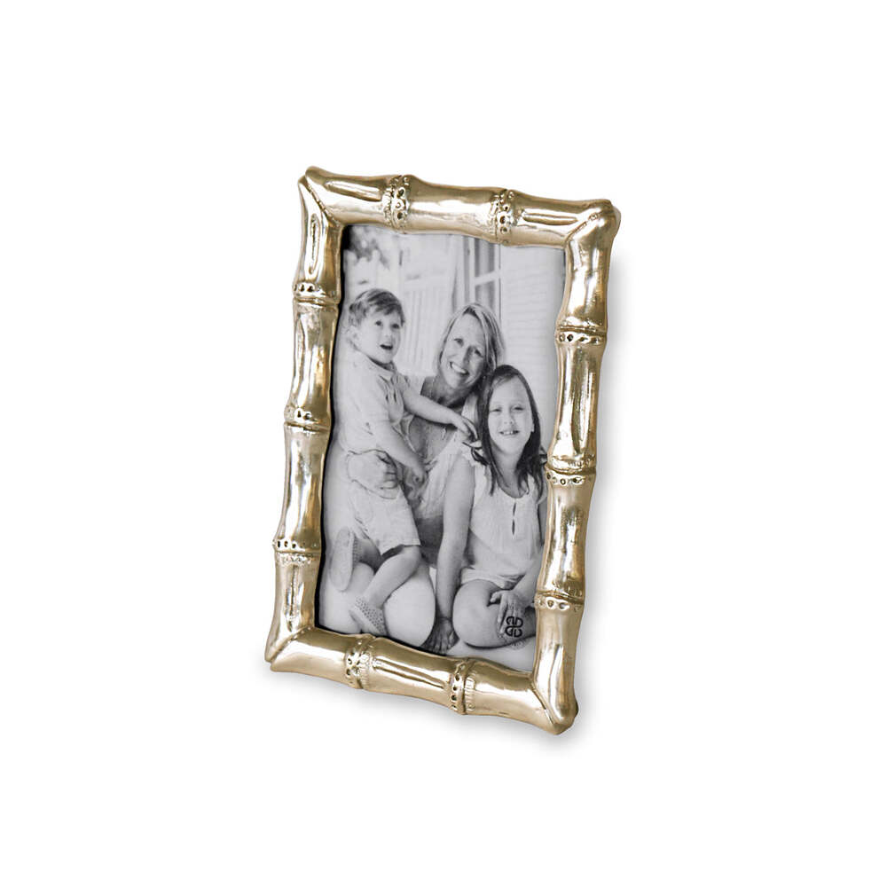 Giftables Sierra Modern Bamboo 4" x 6" Frame - Gold by Beatriz Ball 3