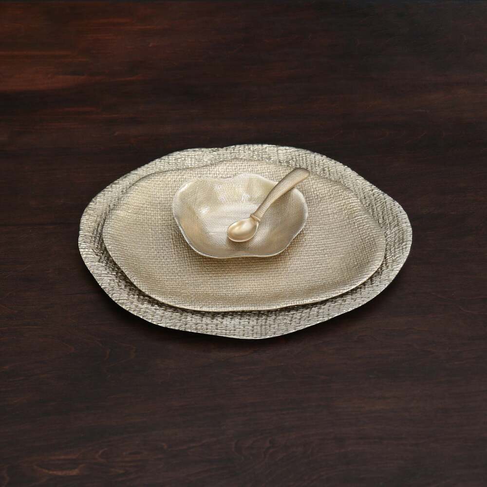 Giftables Sierra Modern Kioto Mini Bowl with Spoon - Gold by Beatriz Ball 2