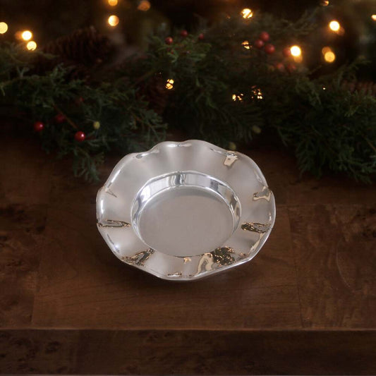 Giftables Vento Silver Wine Coaster by Beatriz Ball 1