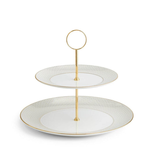 Gio 2 Tier Cake Stand by Wedgwood