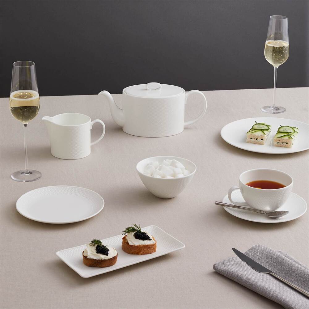 Gio Teacup And Saucer by Wedgwood Additional Image - 4