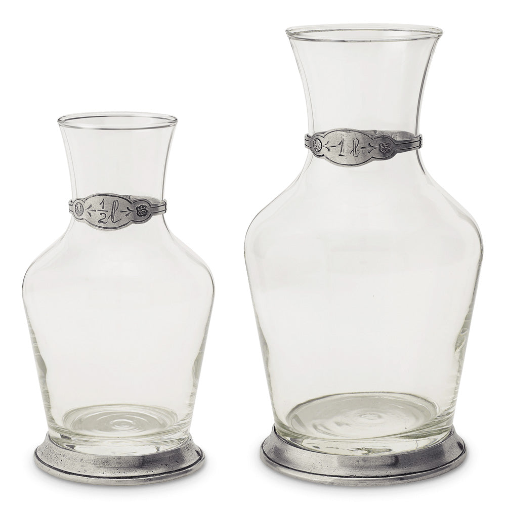 Glass Carafe by Match Pewter - 1/2 L 1
