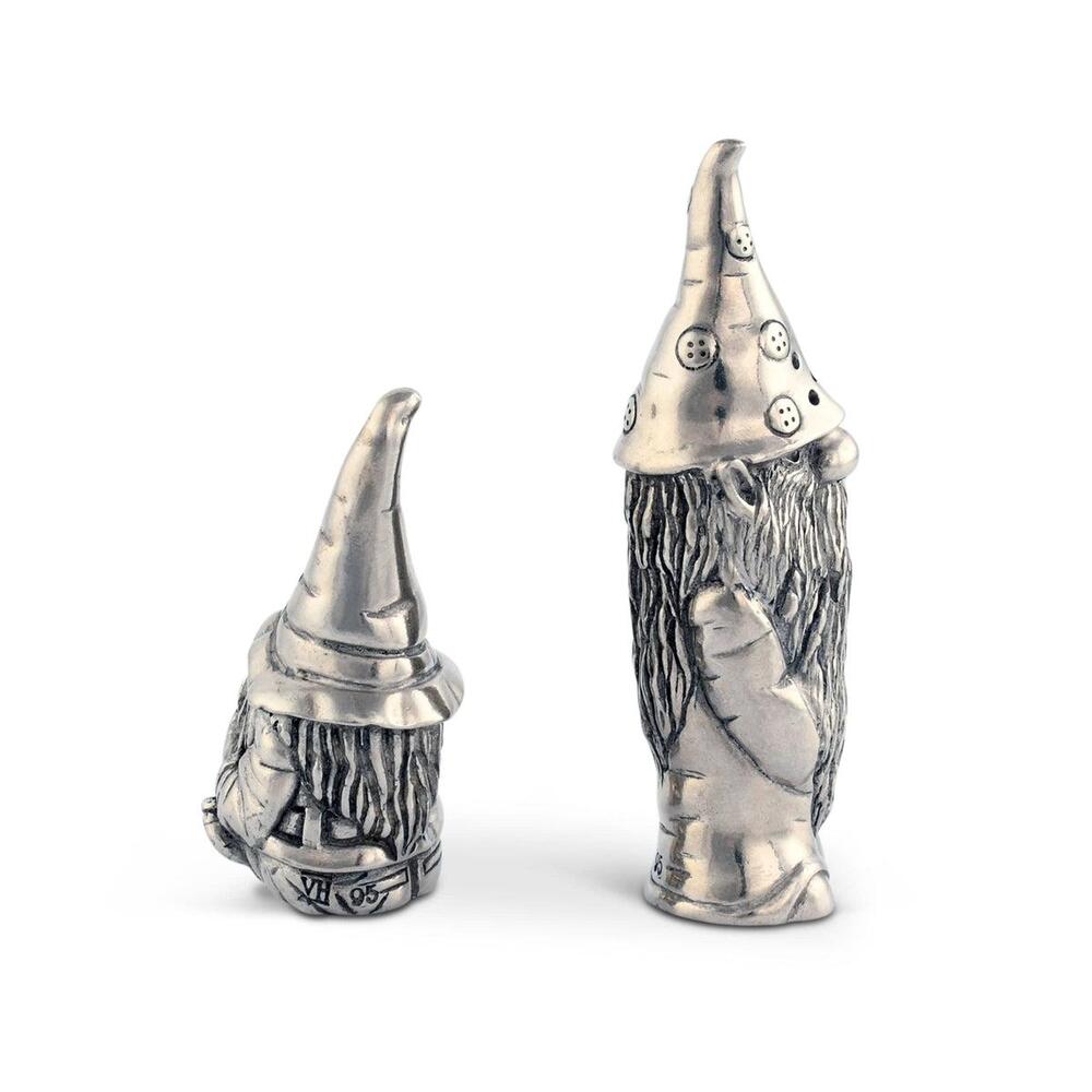 Gnome Pewter Salt and Pepper by Vagabond House 2