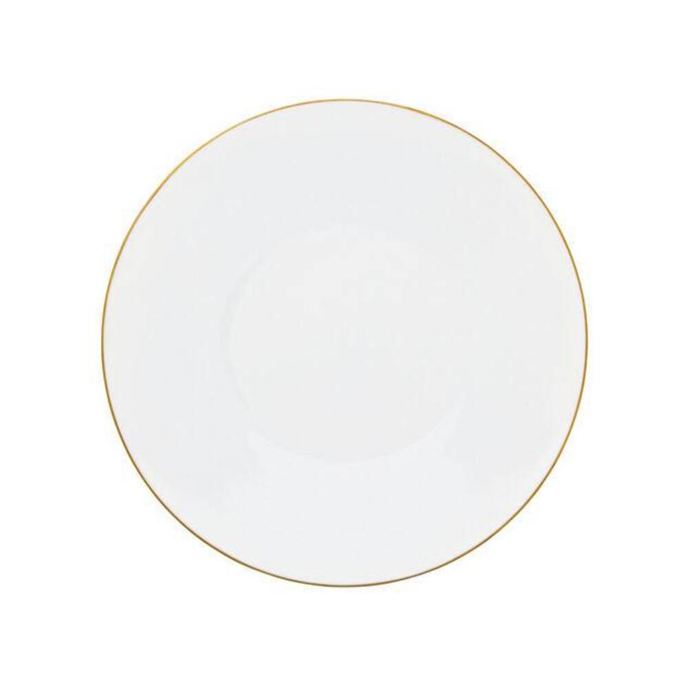 Gold Monk Dessert Plate by Raynaud