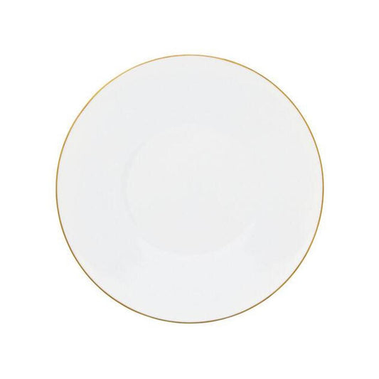 Gold Monk Dessert Plate by Raynaud