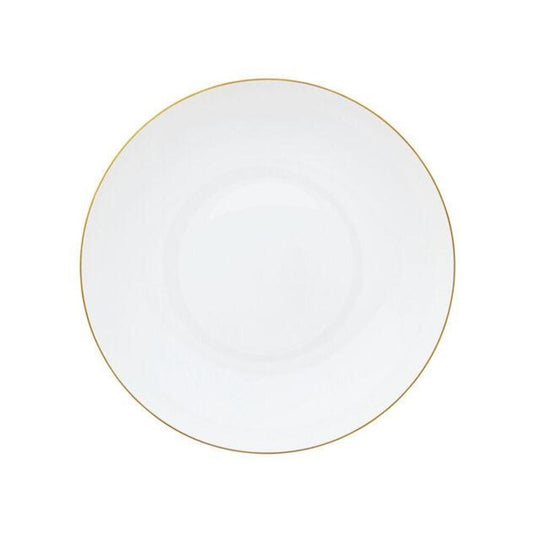 Gold Monk Soup Plate by Raynaud