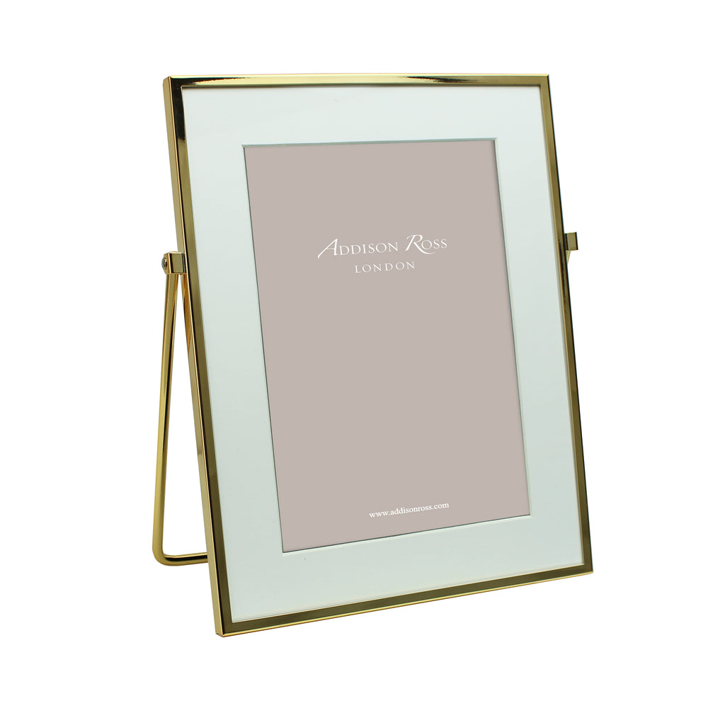 Gold Plated Frame with Easel Leg by Addison Ross