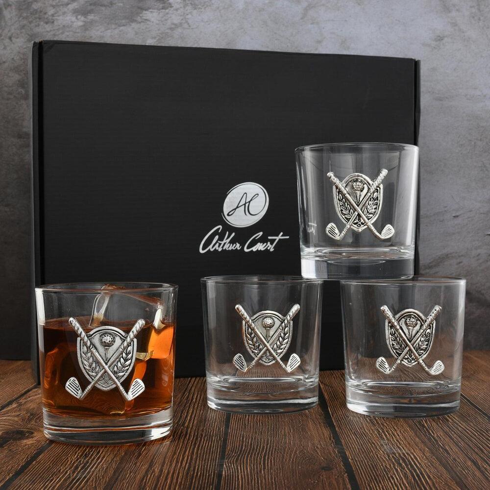 Golf Bar Glasses Set of 4 by Vagabond House 5