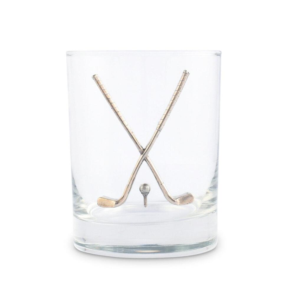 Golf Club Double Old Fashioned Glass by Vagabond House 2