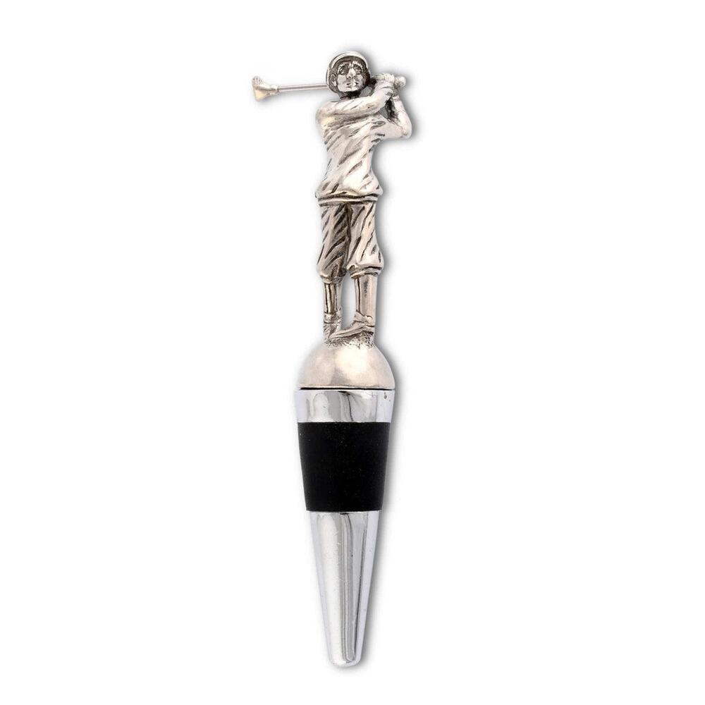 Golfer Bottle Stopper by Vagabond House 1