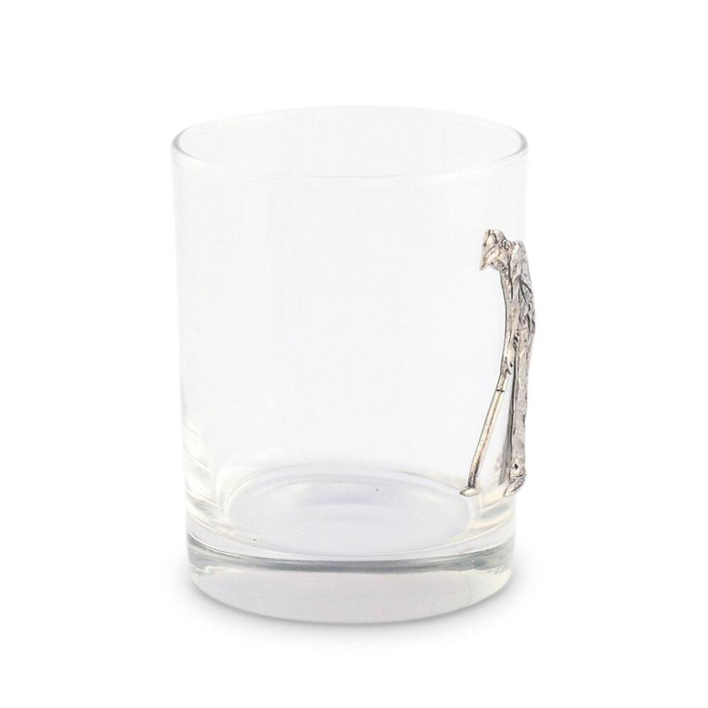 Golfer Double Old Fashioned Glass by Vagabond House 3