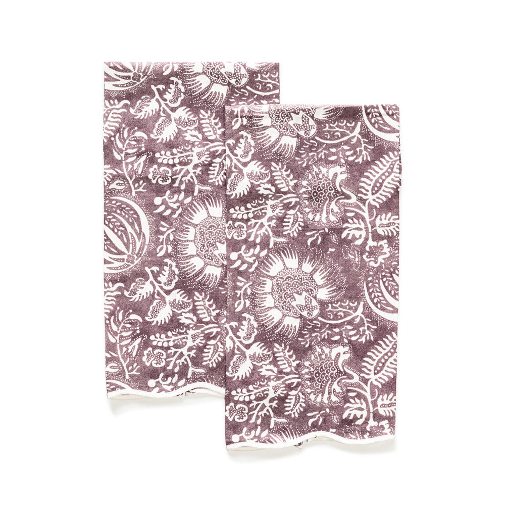 Granada Guest Towels set of 2 Thistle