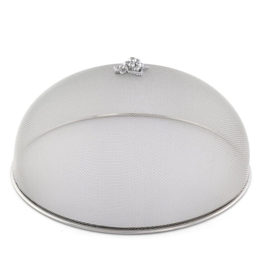 Grape 16" Diameter Stainless Mesh Picnic Cover by Arthur Court Designs