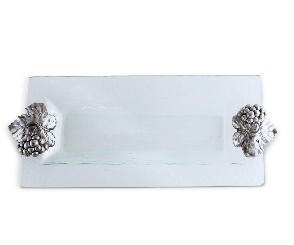 Grape 18" L Oblong Tray by Arthur Court Designs 1