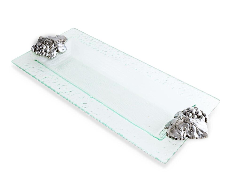 Grape 18" L Oblong Tray by Arthur Court Designs 2